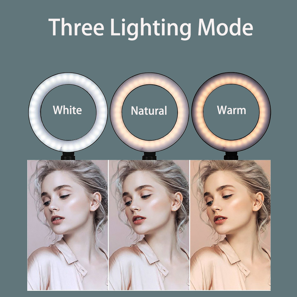 6 inç halka ışık Tripod ile Le - Photography Lighting Description incelemesi ve fiyatı