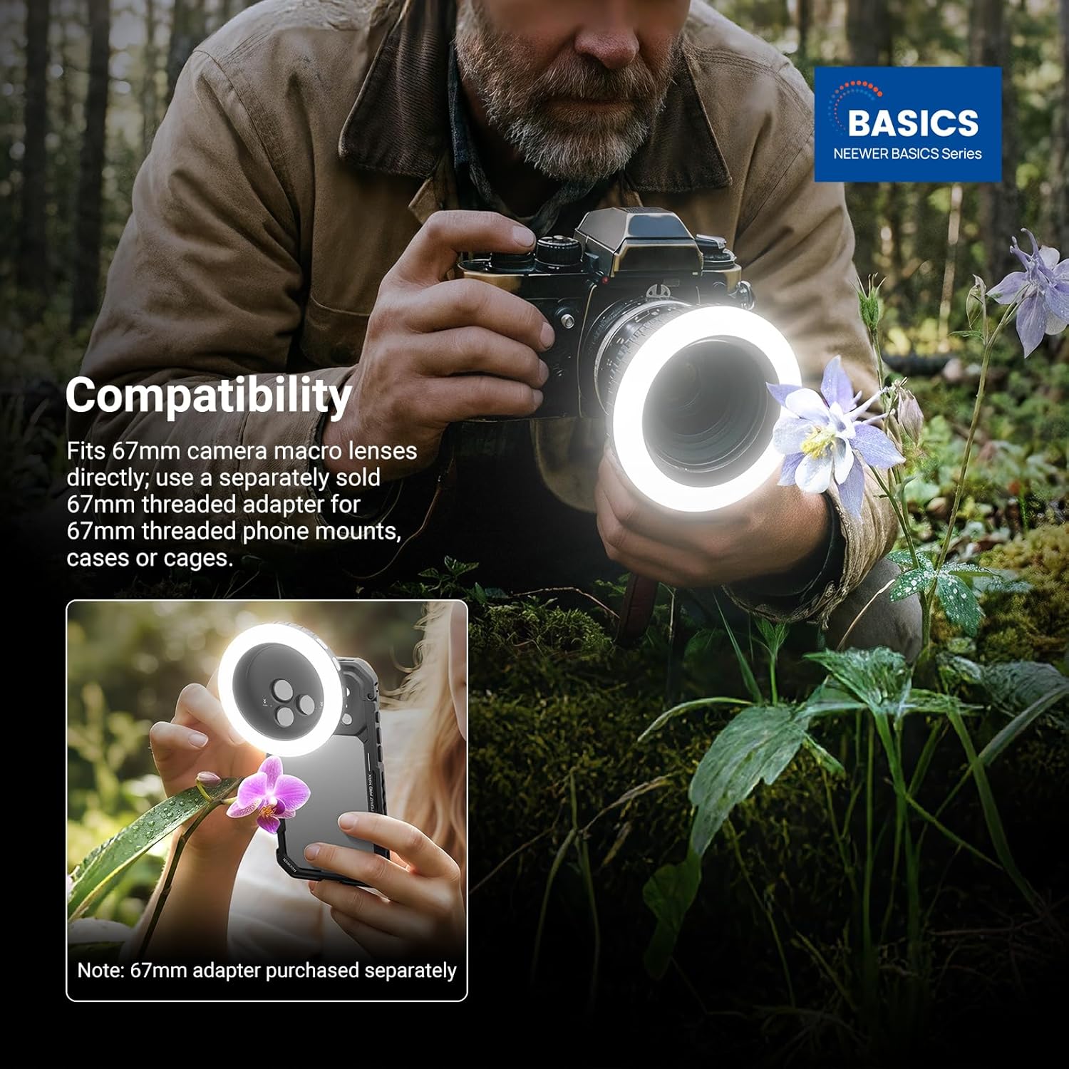 NEEWER Basics 67mm Dişli Halka - Photography Lighting Description incelemesi ve fiyatı