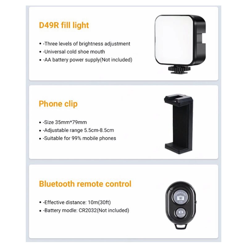 B29C-Taşınabilir Akıllı Telefo - Photography Lighting Kit Portable incelemesi ve fiyatı