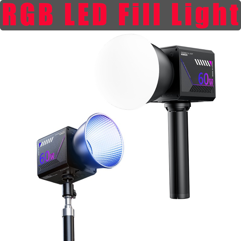 60W RGB Video Işığı Taşınabili - Photography Lighting Handheld incelemesi ve fiyatı